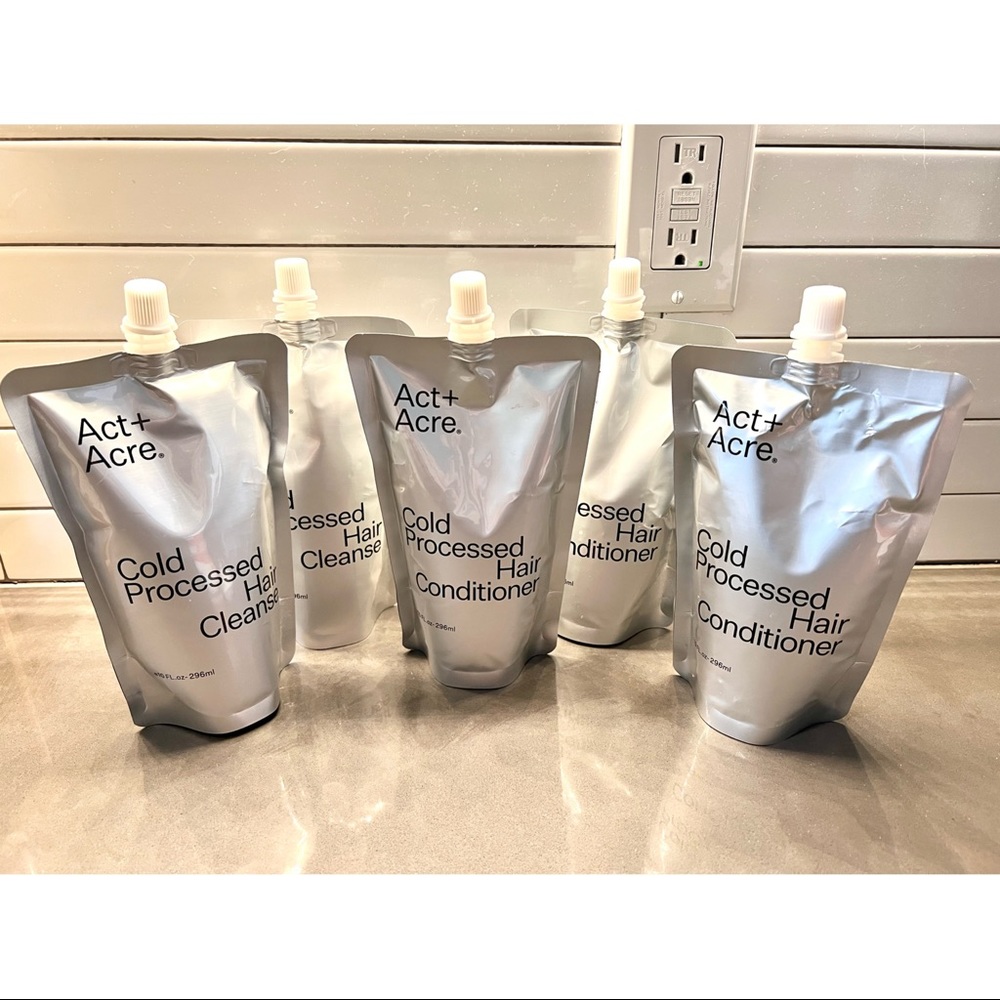 NEW Act + Acre Hair Cleanse and Conditioner kit